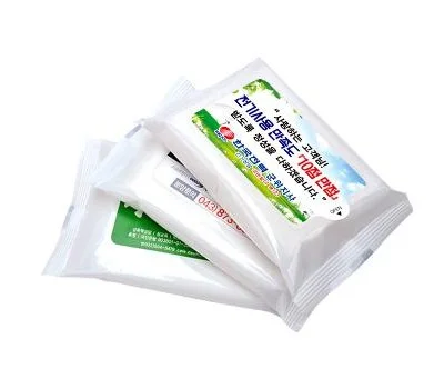 화이트 물티슈 10매~20매