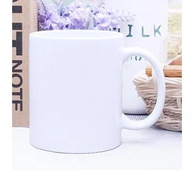 직선백자 머그컵 355ml  12온스