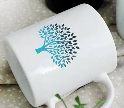 로고변색 머그컵 330ml 11온스