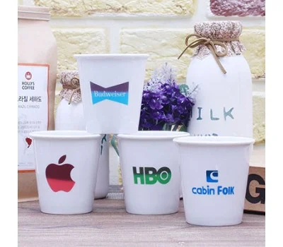 도자기 종이 변색 머그컵