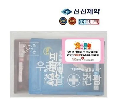 신신파스 더블지퍼백 신신파프 더블세트