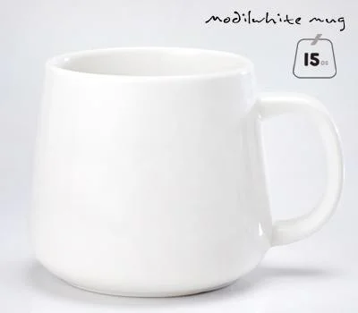 모딜 화이트 머그 420ml 15온스