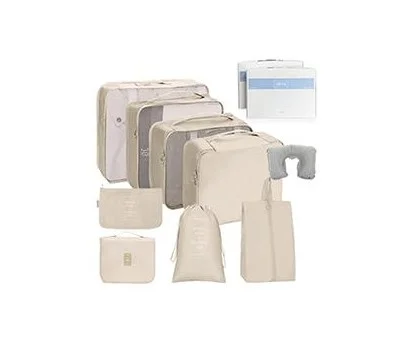 룩앳걸 고급형 캐리어 여행용 파우치 10종 세트