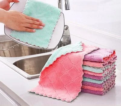 극세사 만능 행주 개별포장형 15×25cm