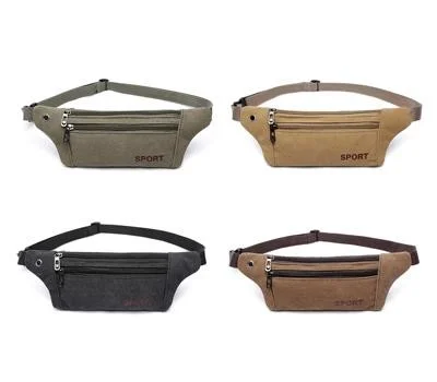 빈티지 캔버스 힙색