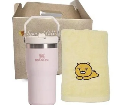 스탠리 플립텀블러 카카오세면타올 2종세트