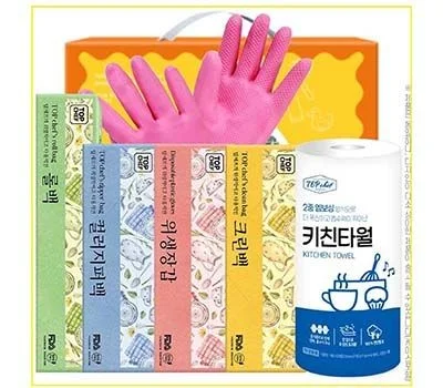 고무장갑  롤백 크린백 위생장갑 지퍼백 키친타올 6...