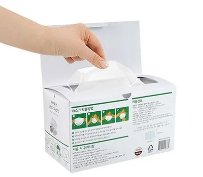 국내산 에버퓨어 원데이 일회용 마스크 3중 필터